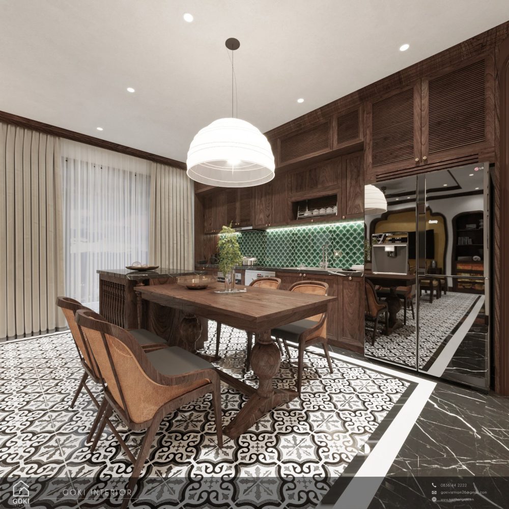 Thiet Ke Noi That Nha Pho Tu Hoa Phong Cach Indochine 14