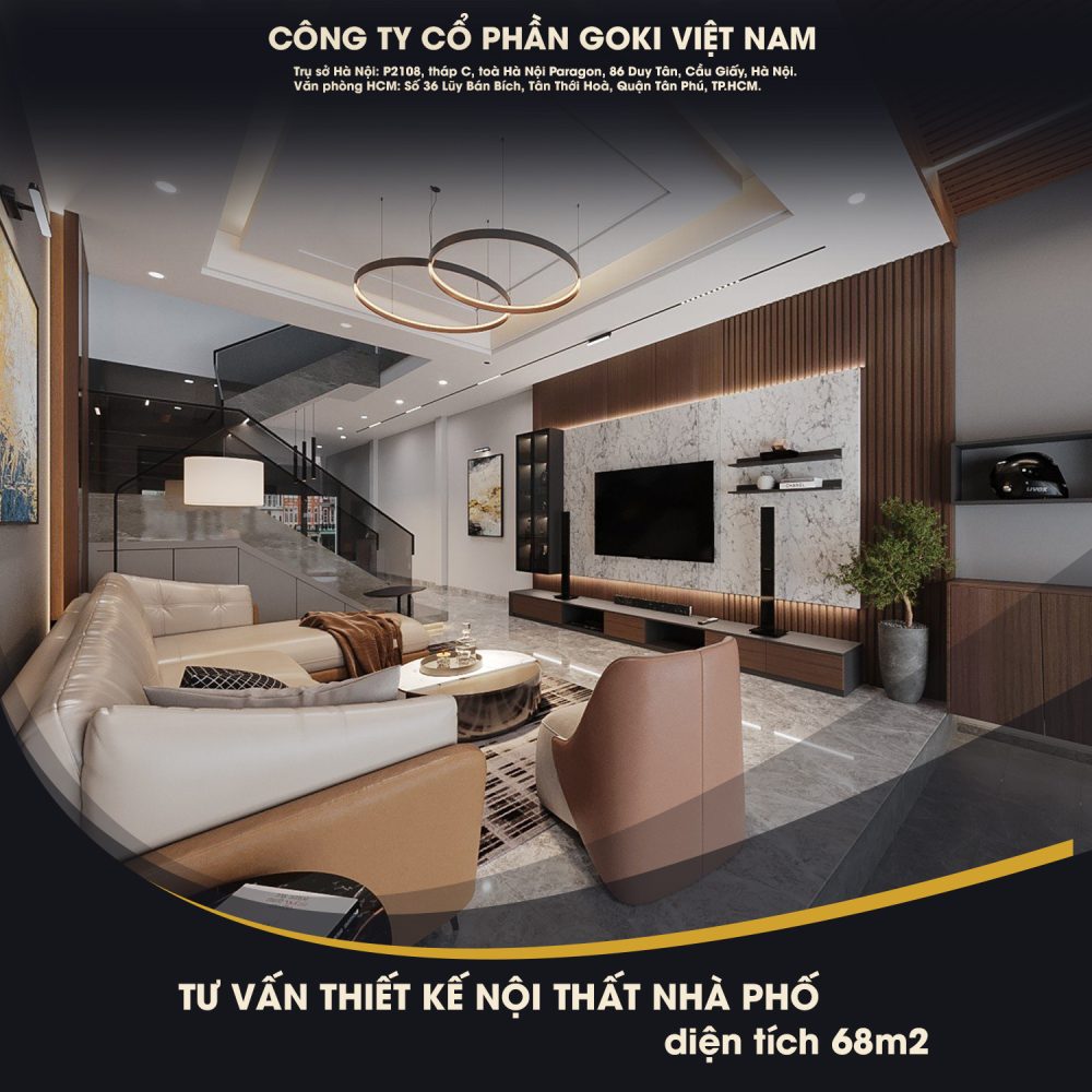 Tu Van Thiet Ke Noi That Nha Pho Dien Tich 68m2