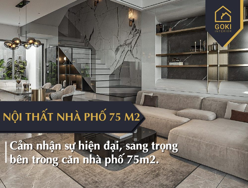 Nhà Phố 75m2 Sang Trong Hiện đại 01 01