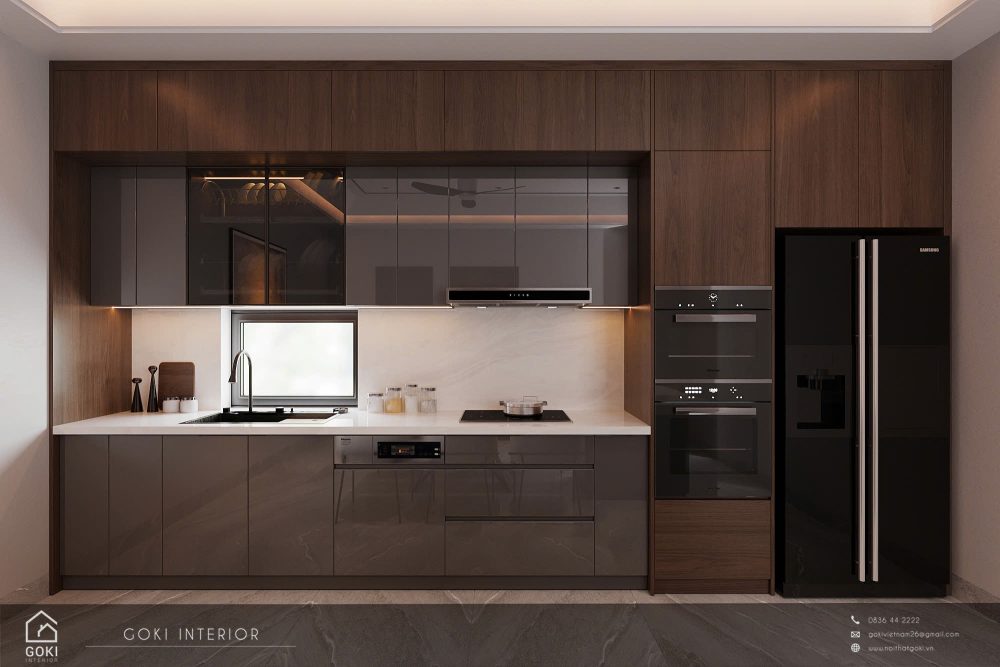 Nội thất nhà phố hiện đại Hải Dương