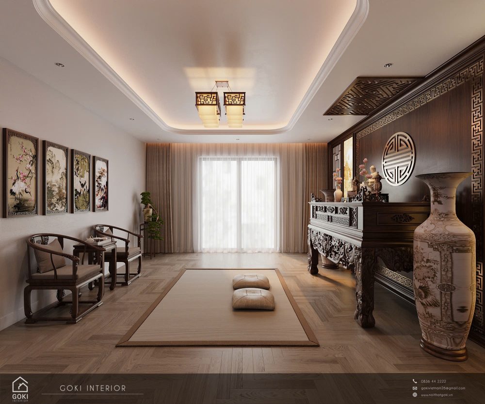 Nội thất nhà phố hiện đại Hải Dương