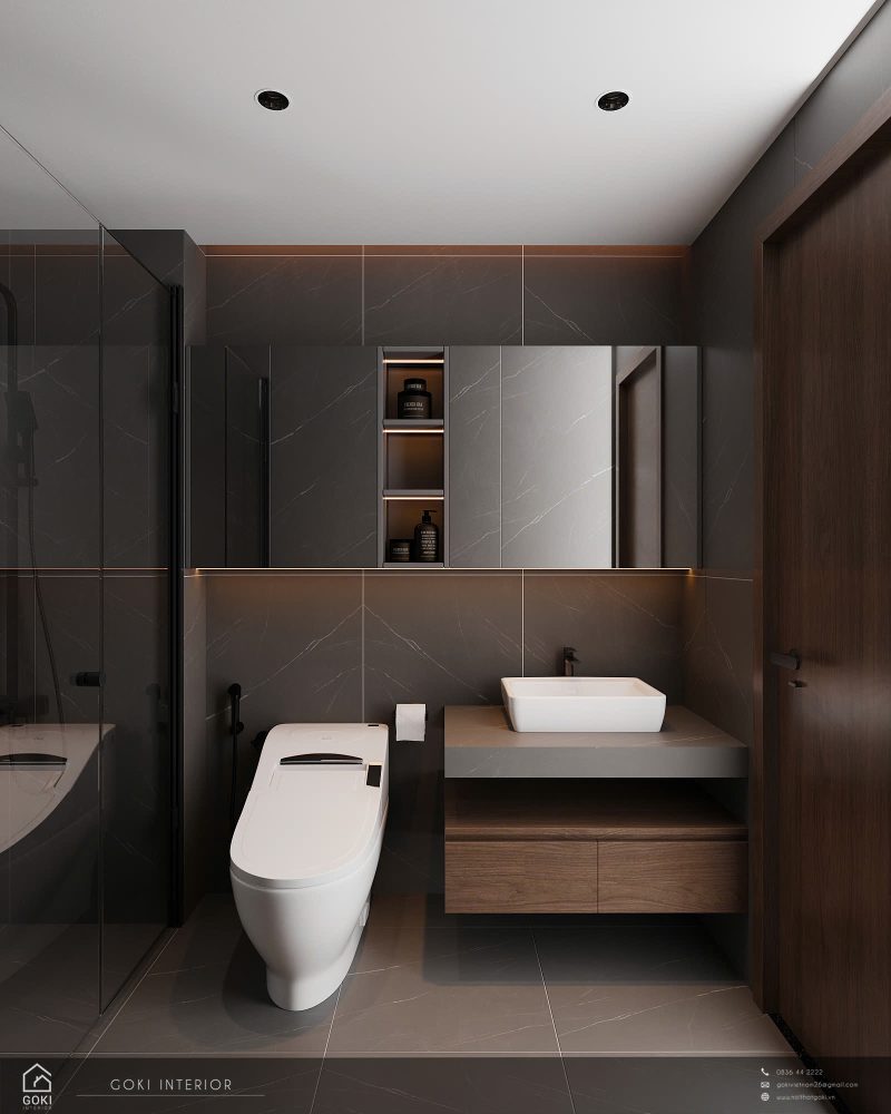 Nội thất nhà phố hiện đại Hải Dương
