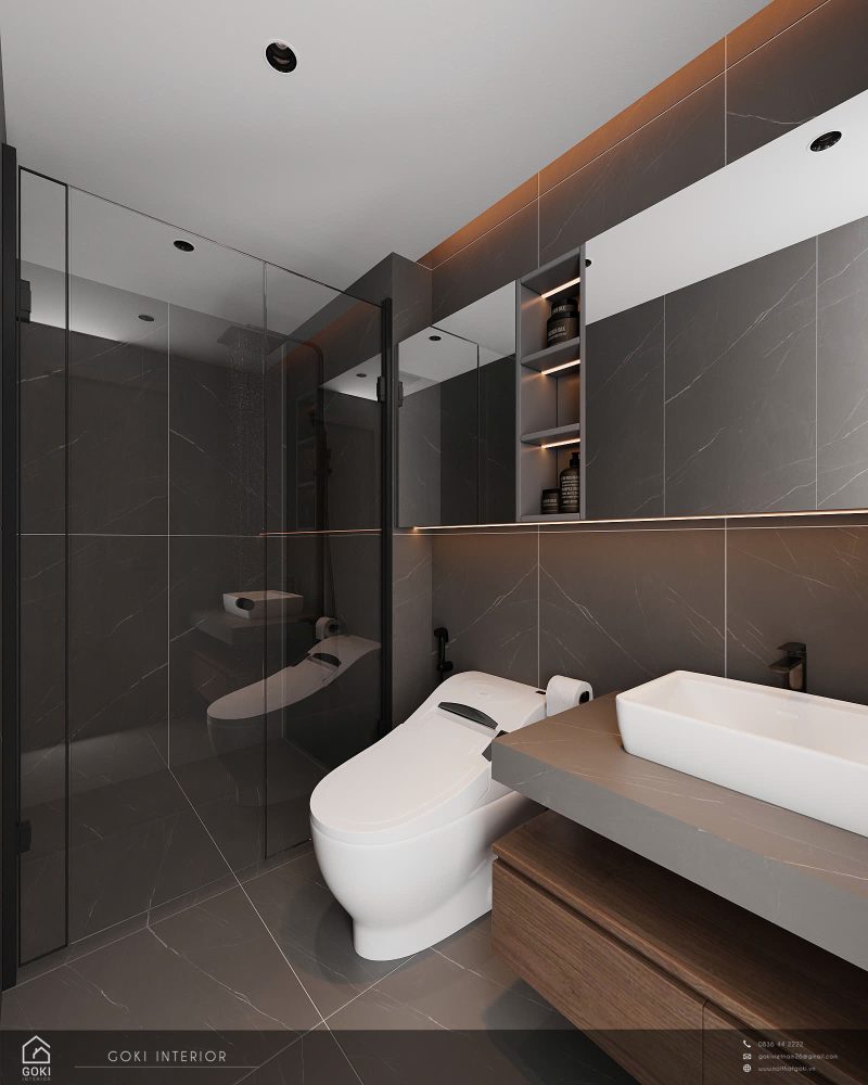 Nội thất nhà phố hiện đại Hải Dương